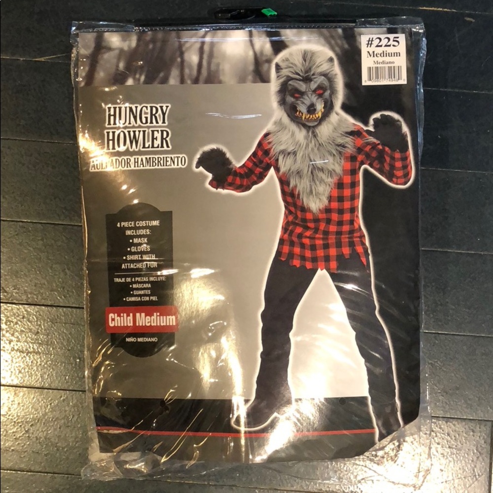 Children’s werewolf costume